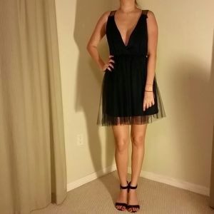 Beautiful Chiffon Blue Dress