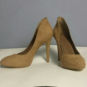 BCBG Suede Heels