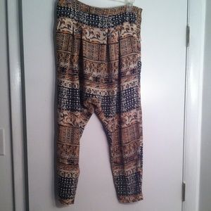 Tribal print hareem pants