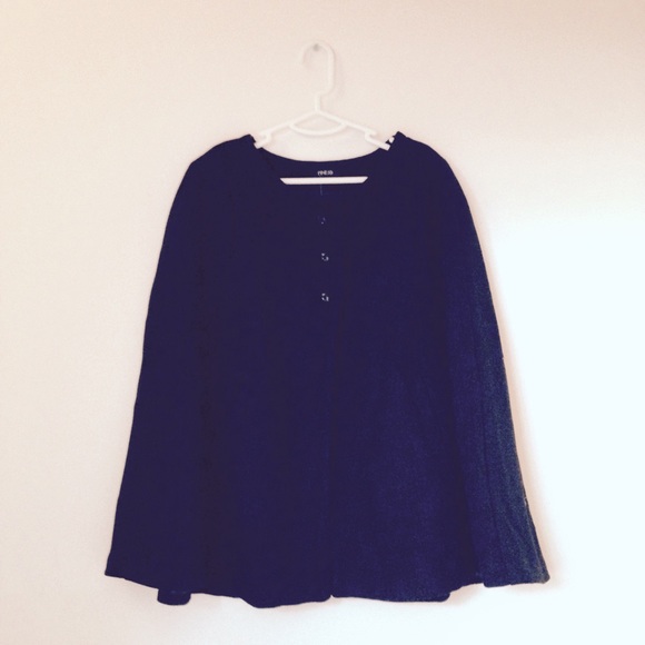 Black Cape Coat