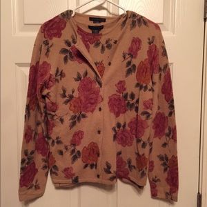 2pc wool & angora sweater set. SZ L & XL