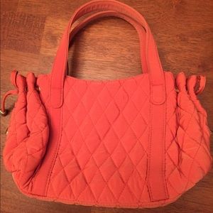 Vera Bradley Orange Mini Shoulder Handbag