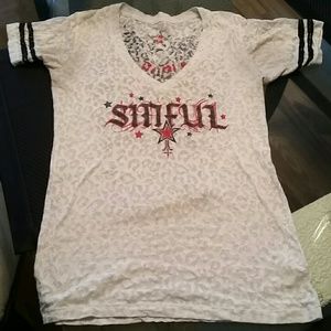 Sinful large t-shirt