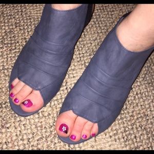 NWOT Comfortview Open Toe/Heel Bootie - Very Sexy