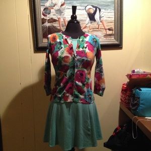 🌺Mint green skater dress🌻 open to offers 🌸