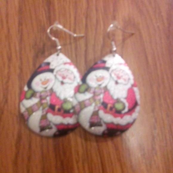 Festive Christmas earrings