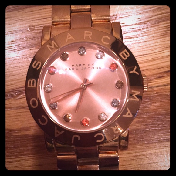Marc by Marc rose gold tone watch