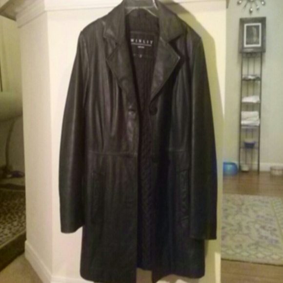 Gorgeous 100% Leather Coat