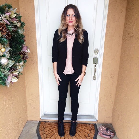 H&M Jackets & Blazers - H&M Black Blazer