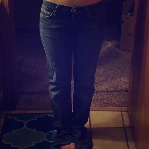 7 For All Mankind Straight Leg Size 25 Jeans