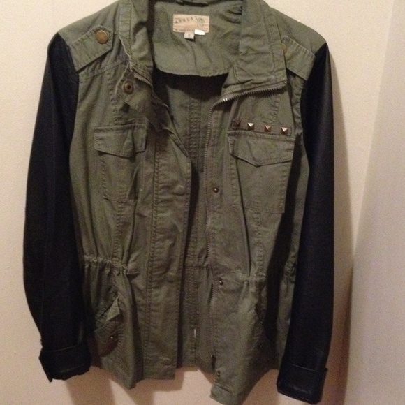 Army green jacket