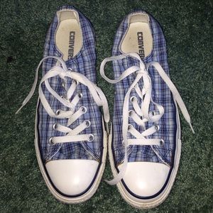 Blue converse