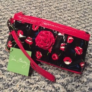 Vera Bradley Hangin' Out Wristlet in Poppy Fields