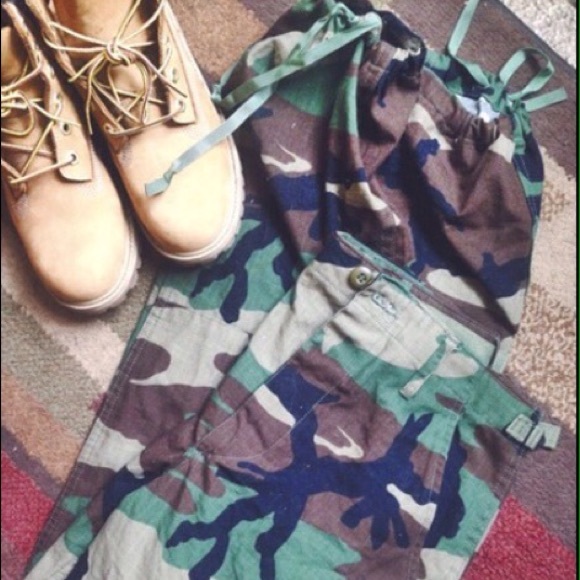 Army fatique pants