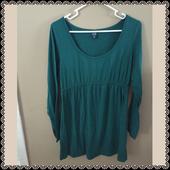 Real Green Maternity Tunic 🌻