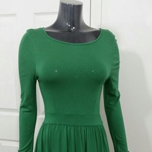 Asos dress green size 4