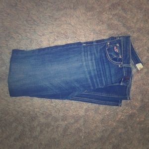 Hollister Medium/Dark Wash skinny jeans/jeggings