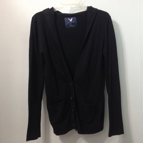 American Eagle hooded cardigan