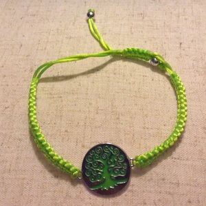Green bracelet
