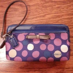 Coach wristlet