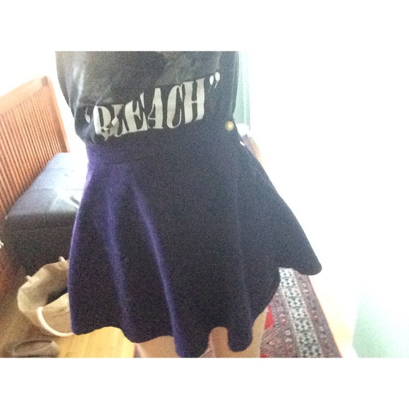 Xs Royal purple courdoury circle skirt