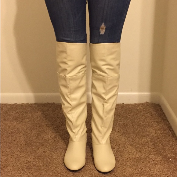 White boots