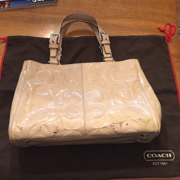 Authentic Coach purse - Picture 3 of 4