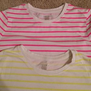 Cherokee Girls Striped Tees