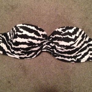 Victoria's Secret zebra print bikini top
