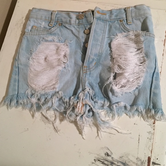 Brandy Melville Pants - Brandy Melville John Galt Jean high waisted shorts