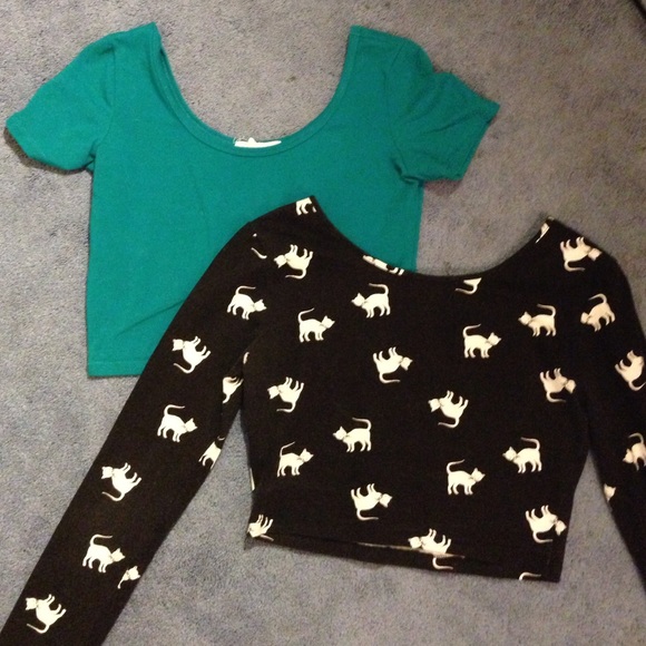 forever 21 crop tops