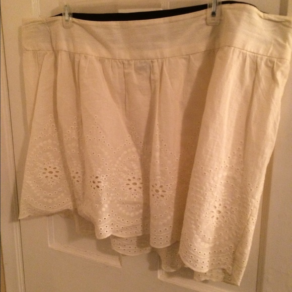 Cream Skirt
