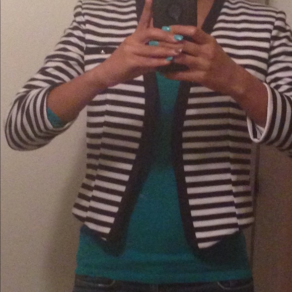 Black & White blazer