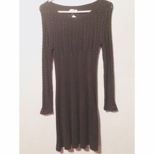 Black Sweater Dress