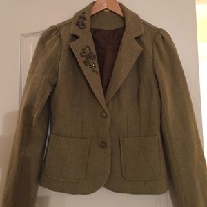 Old Navy dusty green blazer