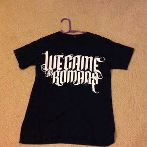 We came as Romans band tee