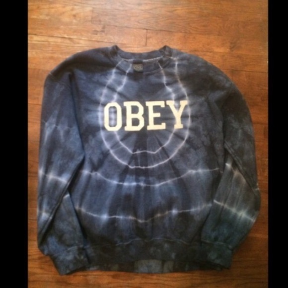 OBEY crew neck worn once