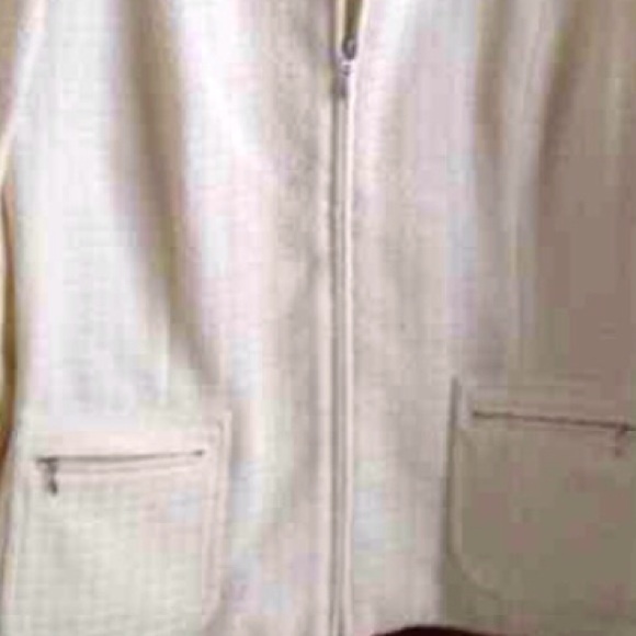 NEW LISTING❤️COLDWATER CREEK IVORY JACKET - Picture 3 of 4