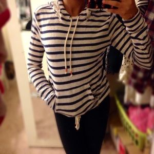 Striped hoodie