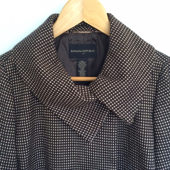 ❌ Banana Republic Brown Swing Jacket - Picture 4 of 6