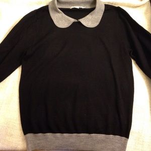Black and Grey Boden Sweater Sz 6. NWOT