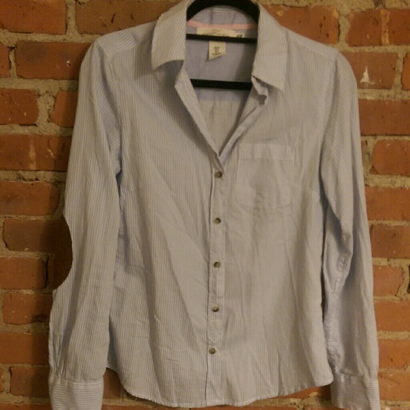 H&M pinstriped button up