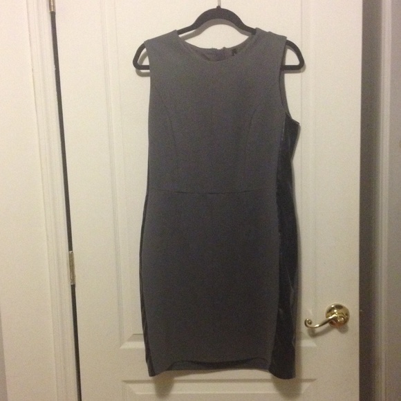 Classy gray dress. W118 by Walter Baker