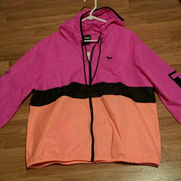 Vs pink windbreaker