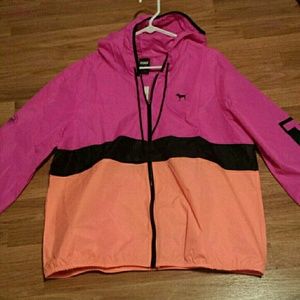Vs pink windbreaker