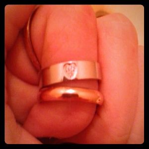 Promise rings with chain