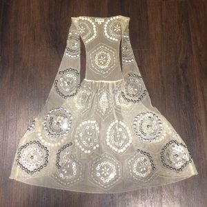 Anthropologie sequin vest