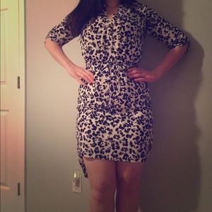 💥SOLD Black and white hi-Lo dress