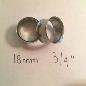 18mm 3/4 inch steel tunnels