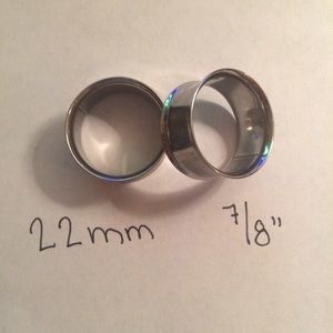 22 mm 7/8 inch steel tunnels